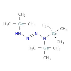 2-Tetrazene, 1,1,4-tris(trimethylgermyl)-, (E)-