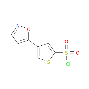4-(异噁唑-5-基)噻吩-2-磺酰氯