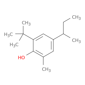 Phenol, 2-(1,1-dimethylethyl)-6-methyl-4-(1-methylpropyl)-