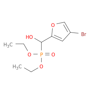 Phosphonic acid, [(4-bromo-2-furanyl)hydroxymethyl]-, diethyl ester