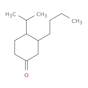 Cyclohexanone, 3-butyl-4-(1-methylethyl)-