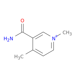 Pyridinium,3-(aminocarbonyl)-1,4-dimethyl-