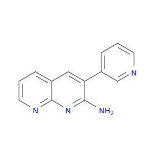 1,8-Naphthyridin-2-amine, 3-(3-pyridinyl)-