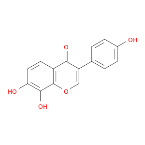 7,8-二羟基-3-(4-羟基苯基)苯并吡喃-4-酮