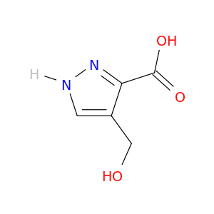 1H-Pyrazole-3-carboxylic acid, 4-(hydroxymethyl)- (9CI)