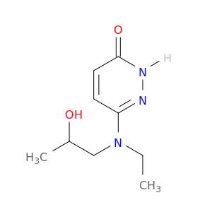 3(2H)-Pyridazinone, 6-[ethyl(2-hydroxypropyl)amino]-