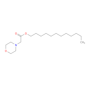 4-Morpholineacetic acid, dodecyl ester