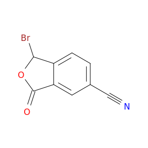 5-Isobenzofurancarbonitrile, 1-bromo-1,3-dihydro-3-oxo-