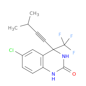 6-chloro-4-(3-methylbut-1-yn-1-yl)-4-(trifluoromethyl)-3,4-dihydroquinazolin-2(1h)-one