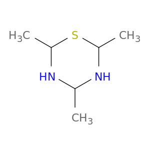 2H-1,3,5-Thiadiazine, tetrahydro-2,4,6-trimethyl-