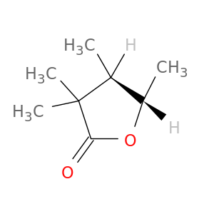 2(3H)-Furanone, dihydro-3,3,4,5-tetramethyl-, trans-