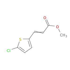 甲基(2e)-3-(5-氯-2-噻吩基)-2-丙酸盐