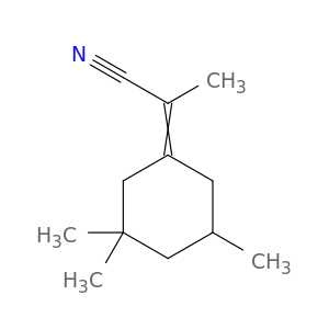 Propanenitrile, 2-(3,3,5-trimethylcyclohexylidene)-