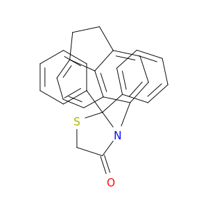 4-Thiazolidinone, 3-(1,2-dihydro-5-acenaphthylenyl)-2,2-diphenyl-