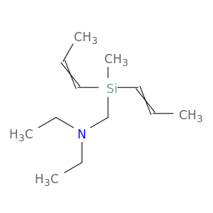 Ethanamine, N-ethyl-N-[(methyldipropenylsilyl)methyl]-