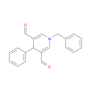 3,5-Pyridinedicarboxaldehyde, 1,4-dihydro-4-phenyl-1-(phenylmethyl)-
