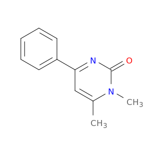 2(1H)-Pyrimidinone, 1,6-dimethyl-4-phenyl-
