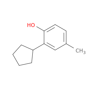 Phenol, 2-cyclopentyl-4-methyl-