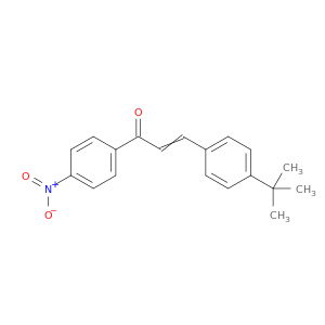 2-Propen-1-one, 3-[4-(1,1-dimethylethyl)phenyl]-1-(4-nitrophenyl)-