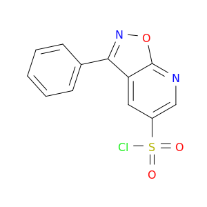 异恶唑[5,4-B]吡啶-5-磺酰氯,3-苯基-