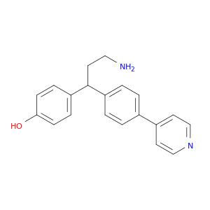 Phenol, 4-[3-amino-1-[4-(4-pyridinyl)phenyl]propyl]-