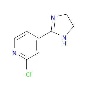 2-氯-4-(4,5-二氢-1H-咪唑-2-基)吡啶
