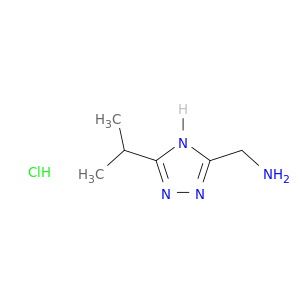 1H-1,2,4-三唑-5-甲烷胺,3-(1-甲乙基)-,盐酸盐(1：1)