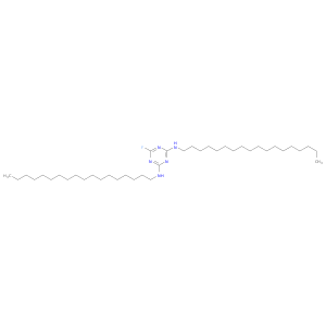 1,3,5-Triazine-2,4-diamine, 6-fluoro-N,N'-dioctadecyl-