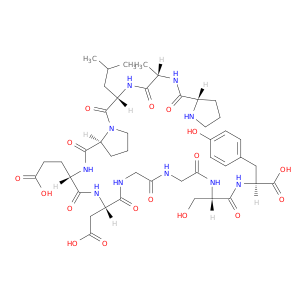 L-Tyrosine, N-(N-(N-(N-(N-(N-(1-(N-(N-L-prolyl-L-alanyl)-L-leucyl)-L-prolyl)-L-alpha-glutamyl)-L-alpha-aspartyl)glycyl)glycyl)-L-seryl)-