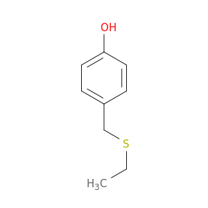 Phenol, 4-[(ethylthio)methyl]-