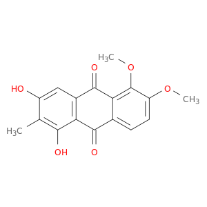 9,10-Anthracenedione, 1,3-dihydroxy-5,6-dimethoxy-2-methyl-