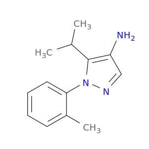 1-(2-Methylphenyl)-5-(propan-2-yl)-1h-pyrazol-4-amine