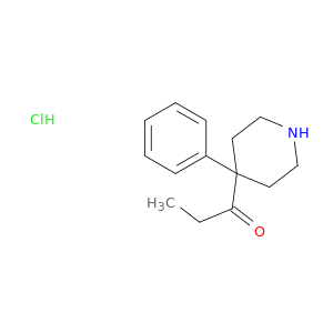 1-丙酮,1-(4-苯基-4-哌啶基)-,盐酸盐(1：1)
