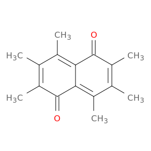 1,5-Naphthalenedione, 2,3,4,6,7,8-hexamethyl-