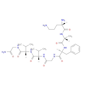 Glycinamide, L-ornithyl-D-alanyl-L-phenylalanylglycyl-L-valyl-L-valyl-