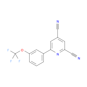2,4-Pyridinedicarbonitrile, 6-[3-(trifluoromethoxy)phenyl]-