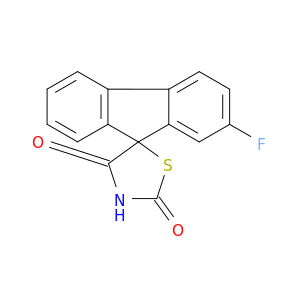 Spiro[9H-fluorene-9,5'-thiazolidine]-2',4'-dione, 2-fluoro-