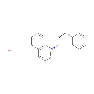 Quinolinium, 1-(3-phenyl-2-propenyl)-, bromide