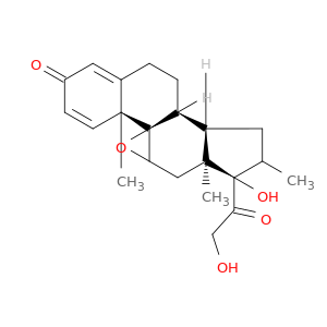17,21-dihydroxy-16-methyl-9,11-epoxypregna-1,4-diene-3,20-dione