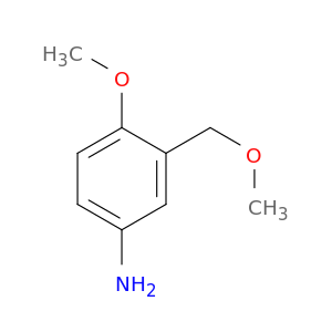 4-Methoxy-3-(methoxymethyl)aniline