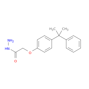 2-[4-(1-甲基-1-苯基乙基)苯氧基]乙酰肼