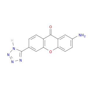 9H-Xanthen-9-one, 2-amino-6-(1H-tetrazol-5-yl)-