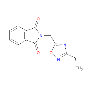 1H-Isoindole-1,3(2H)-dione, 2-[(3-ethyl-1,2,4-oxadiazol-5-yl)methyl]-
