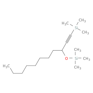 Silane, trimethyl[[1-[(trimethylsilyl)ethynyl]nonyl]oxy]-