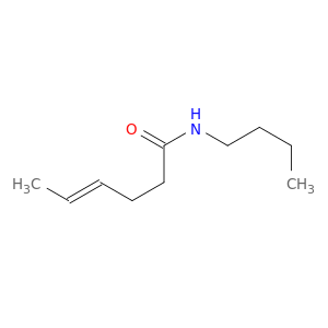 4-Hexenamide, N-butyl-, (4E)-