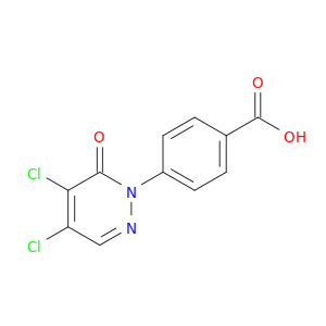 4-(4,5-Dichloro-6-oxopyridazin-1(6H)-yl)benzoic acid