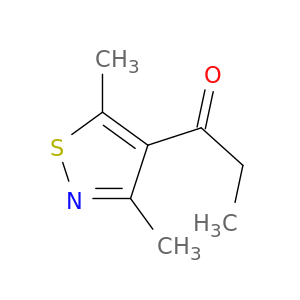 1-Propanone, 1-(3,5-dimethyl-4-isothiazolyl)-