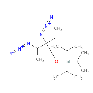 Silane, (1,2-diazido-1-ethylpropoxy)tris(1-methylethyl)-