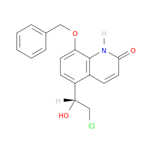 2(1H)-Quinolinone, 5-[(1R)-2-chloro-1-hydroxyethyl]-8-(phenylmethoxy)-