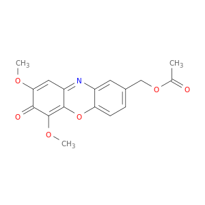 3H-Phenoxazin-3-one, 8-[(acetyloxy)methyl]-2,4-dimethoxy-